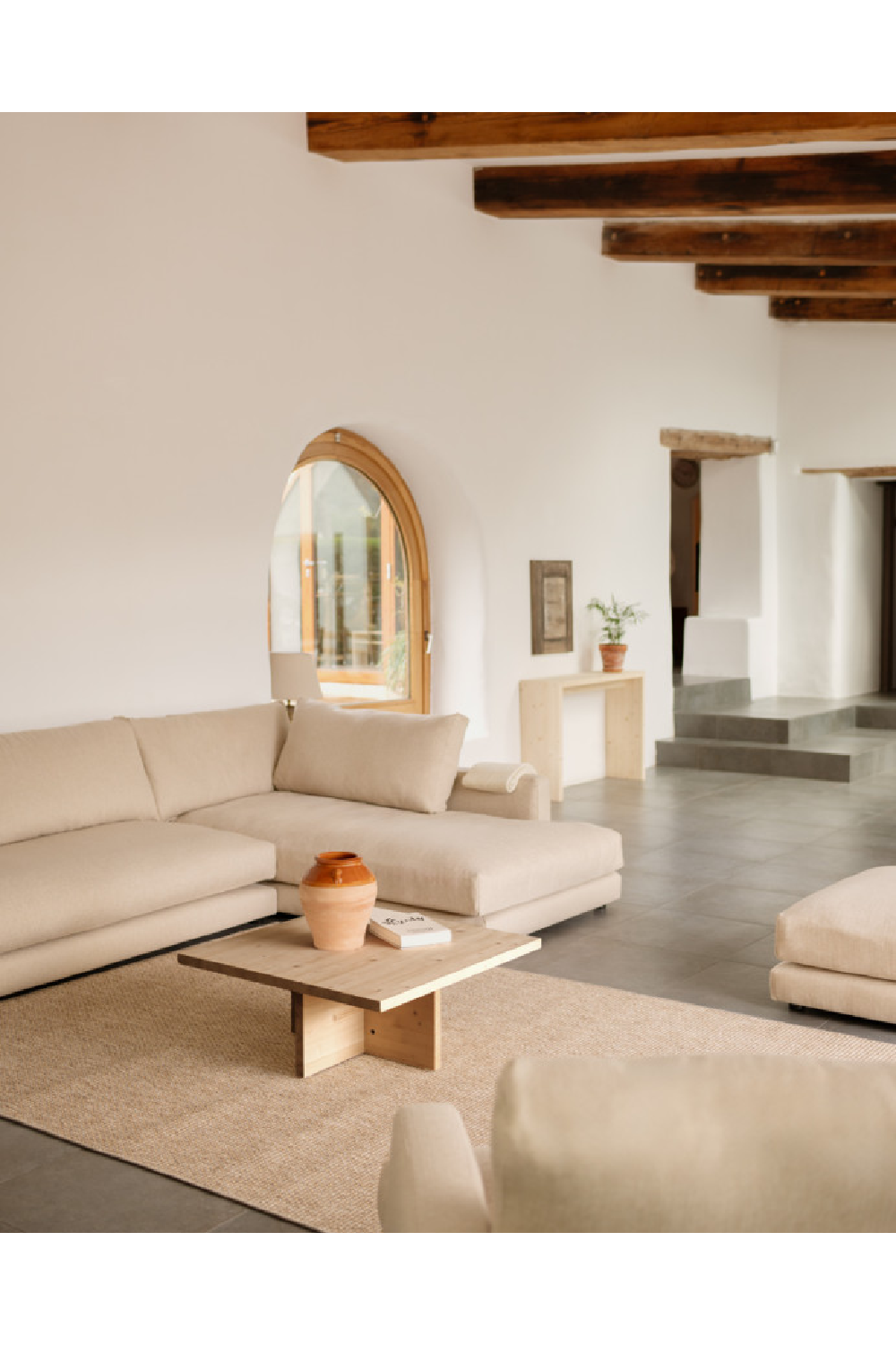 Square Solid Wood Coffee Table | Decowood Tena | Oroa.com