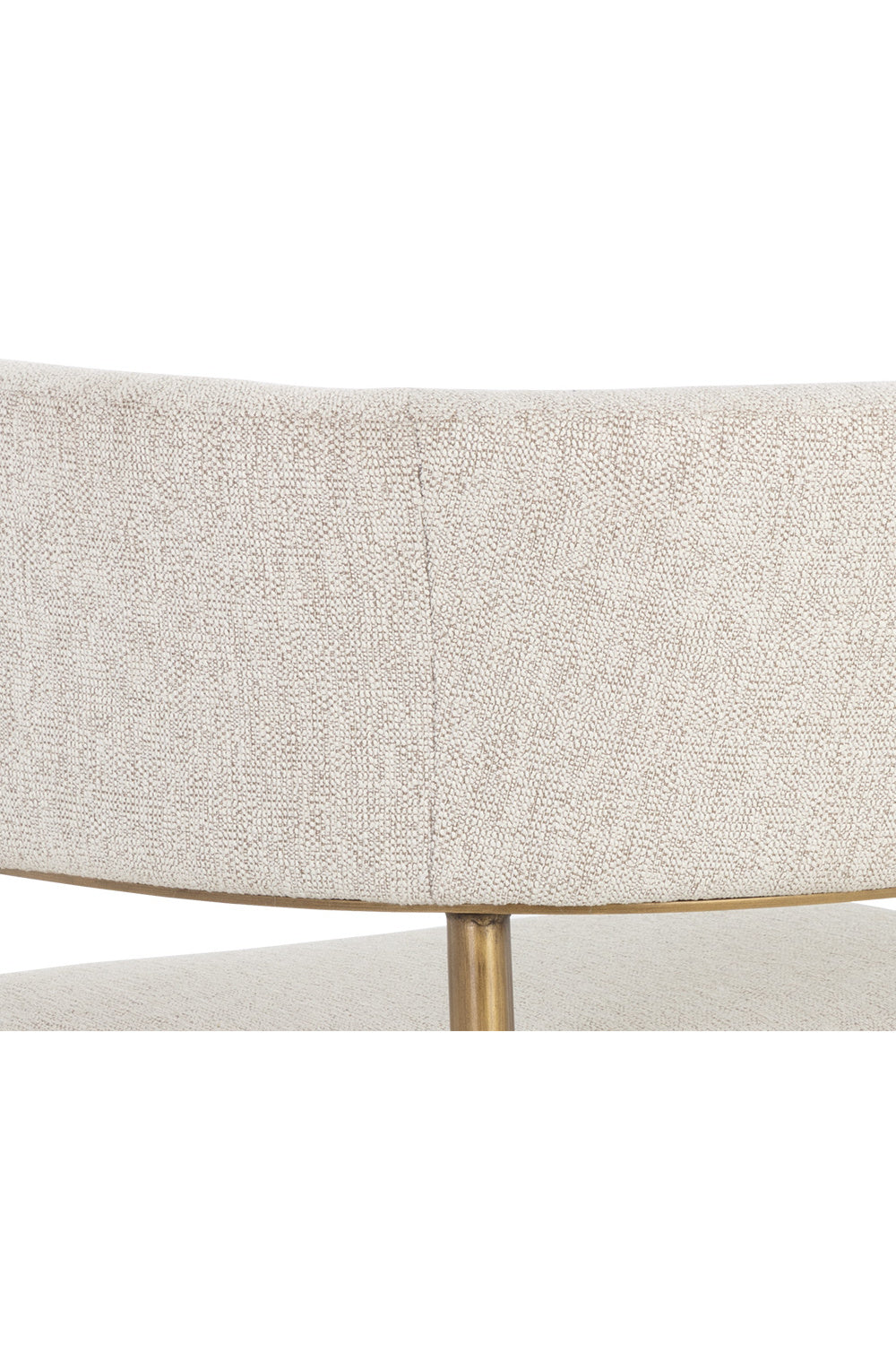 Modern European furniture - Antique Brass Legs Lounge Chair - www.oroa.com | Oroa.com