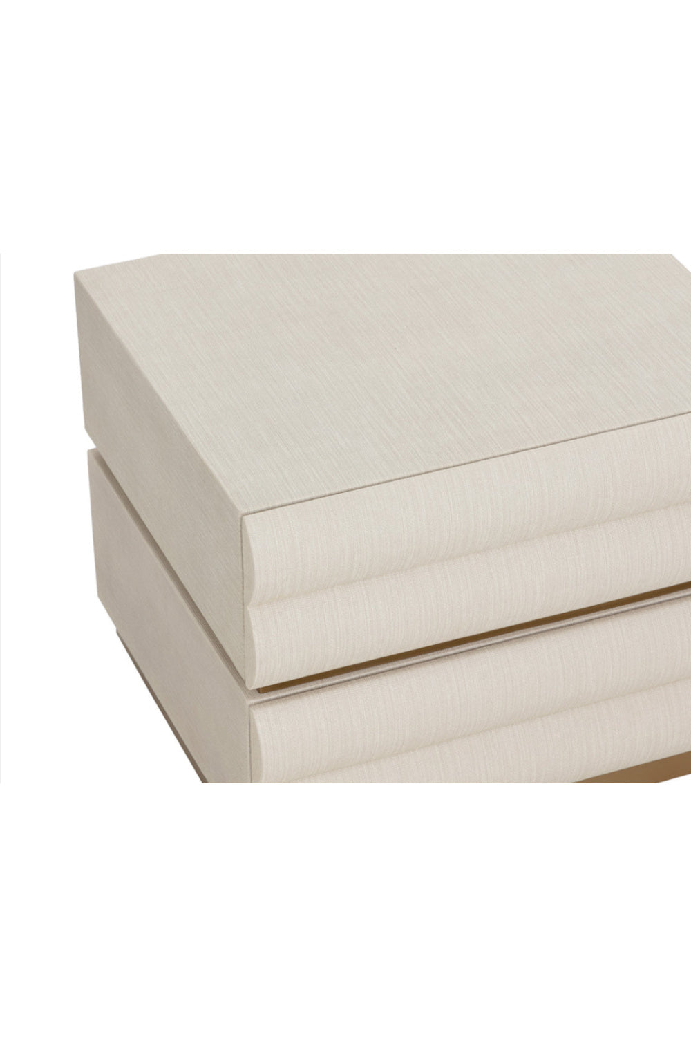 Modern European furniture - Tiered 2-Drawer Nightstand - www.oroa.com