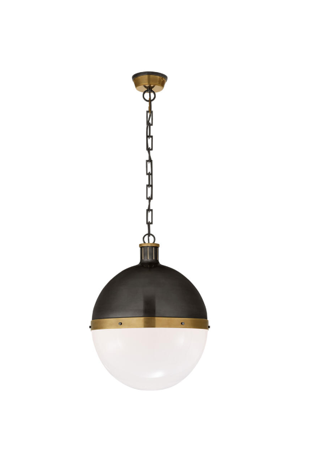 White Glass Ball Pendant Lamp | Andrew Martin Hicks | Oroa.com