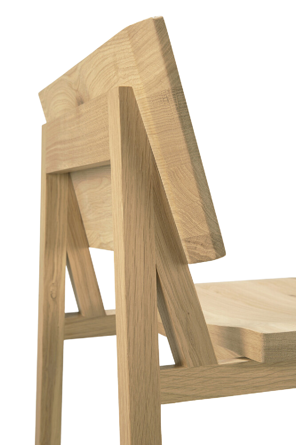 Oiled Oak Counter Stool | Oroa.com