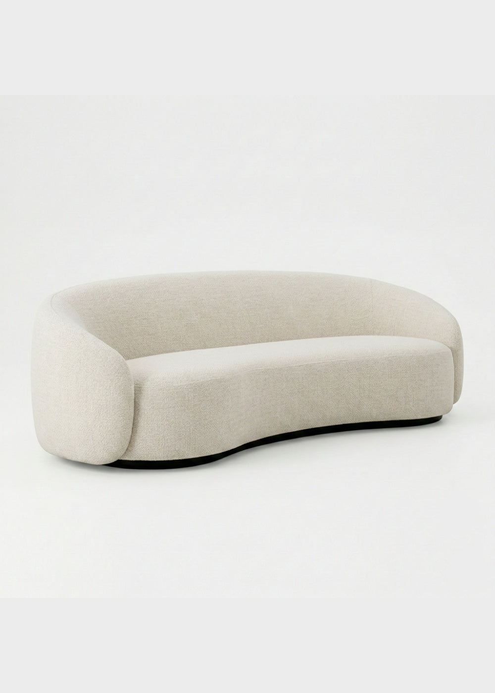 curved off white sofa - www.oroa.com | Oroa.com