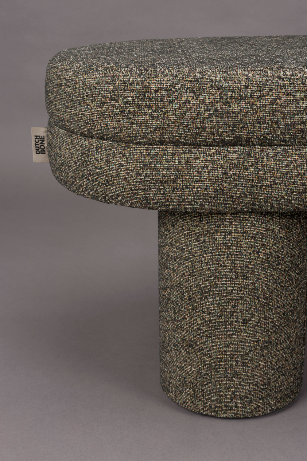 Bouclé Upholstered Bench | Dutchbone Fern | OROA.com