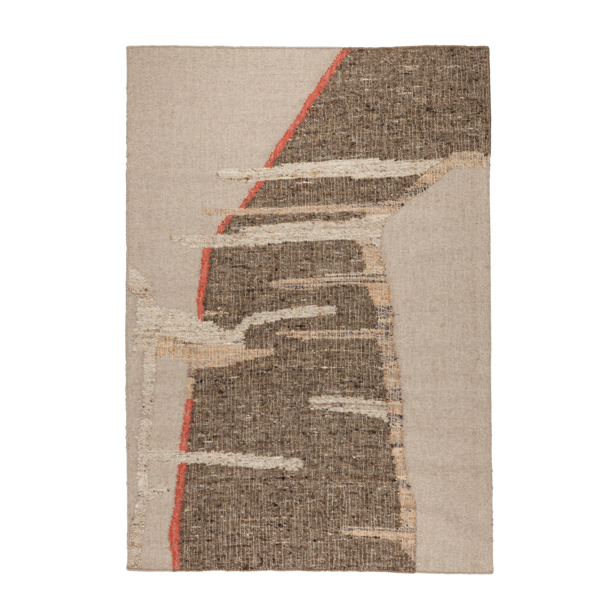 Hand-woven Wool Carpet 6'7" x 10' | Oroa.com