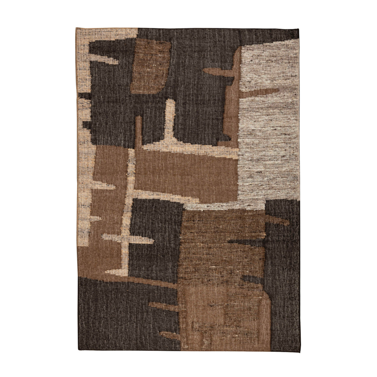 Hand-woven Wool Carpet 6'7" x 10' | Oroa.com