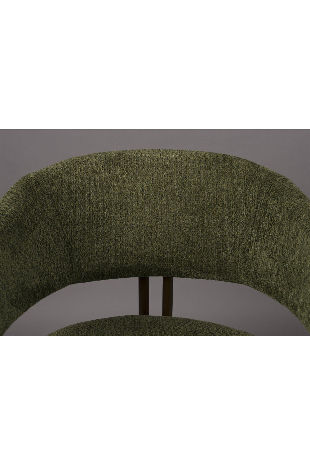 Bouclé Curved Dining Chairs (2) | Dutchbone Naida| OROA.com