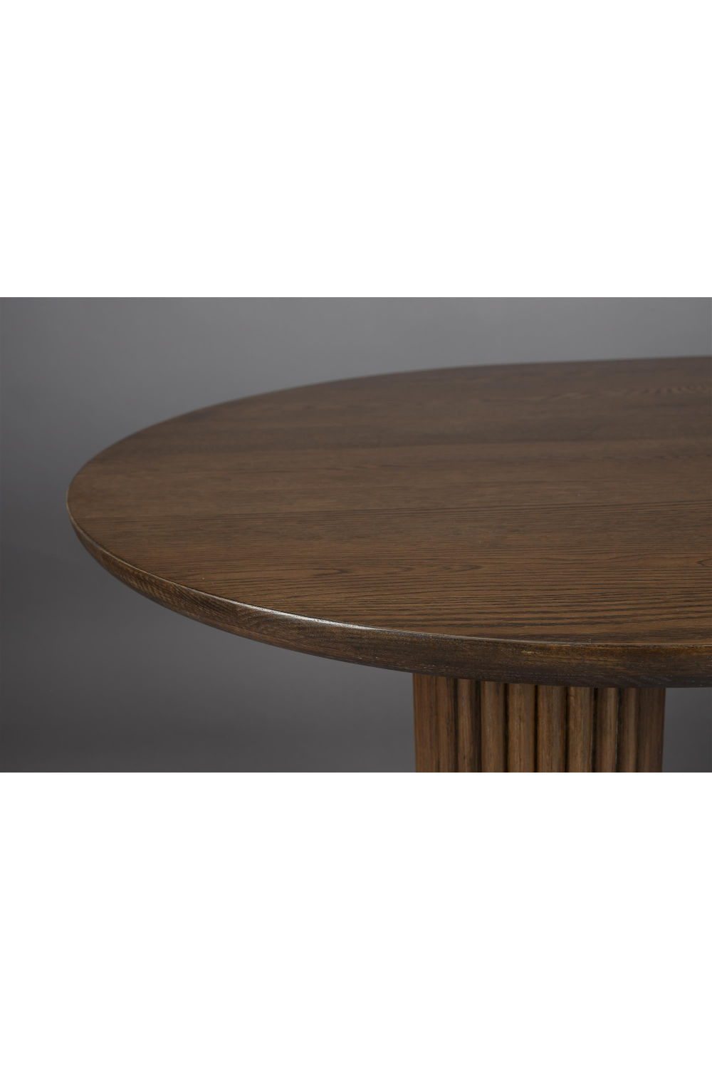 Brown Oak Dining Table | Dutchbone Dean | OROA.com