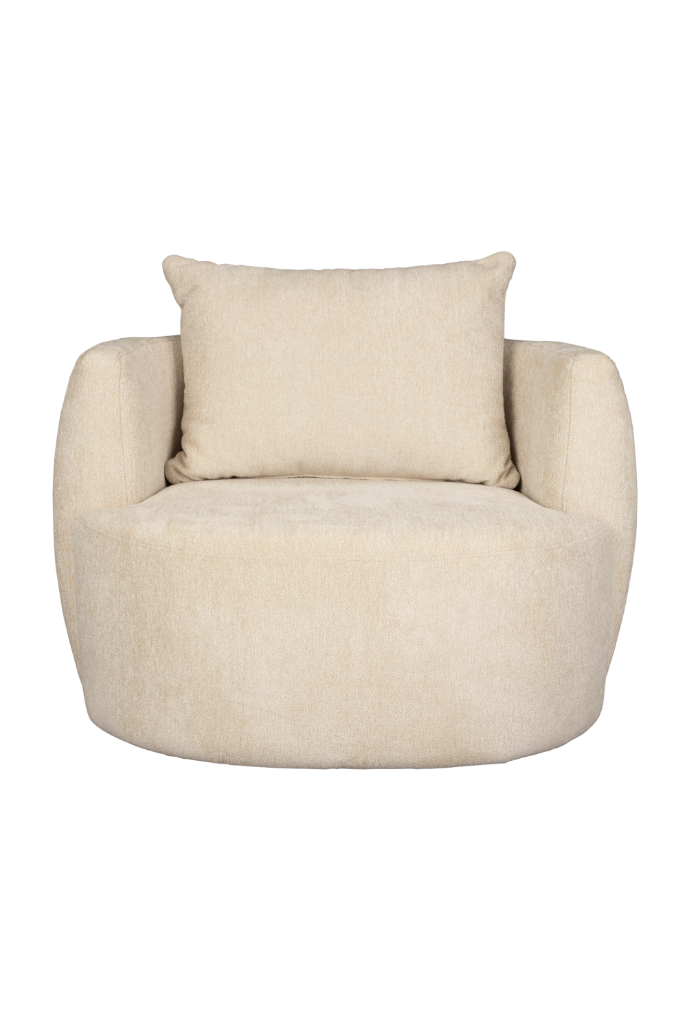 Woven Lounge Barrel Chair | Dutchbone Rocca | OROA.com
