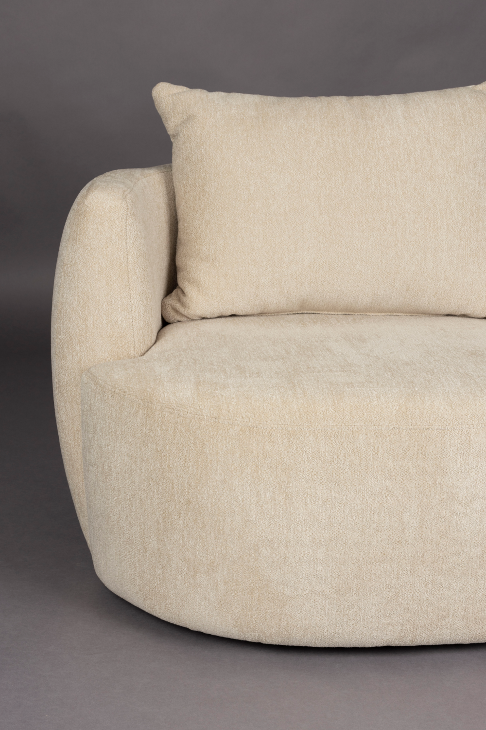 Woven Lounge Barrel Chair | Dutchbone Rocca | OROA.com