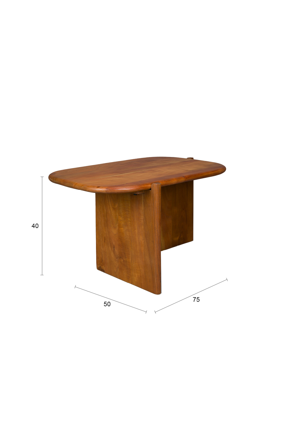 Angled Base Side Table | Dutchbone Feller | OROA.com