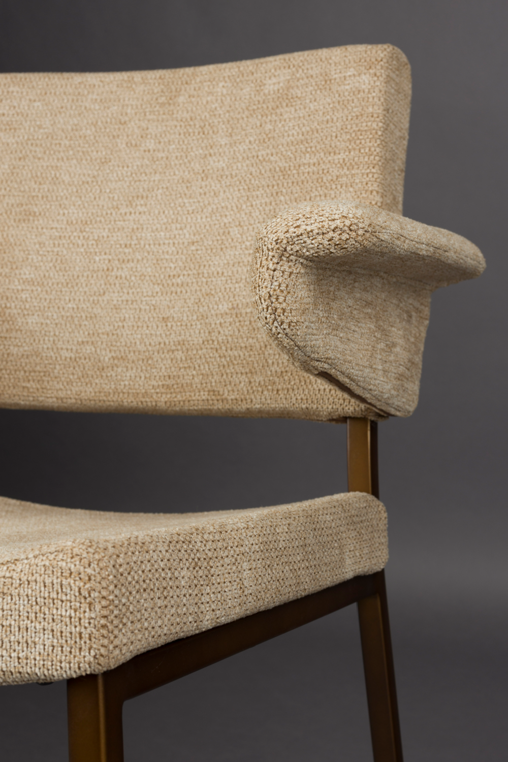 Curved Arm Dining Chair | Dutchbone Portland | OROA.com