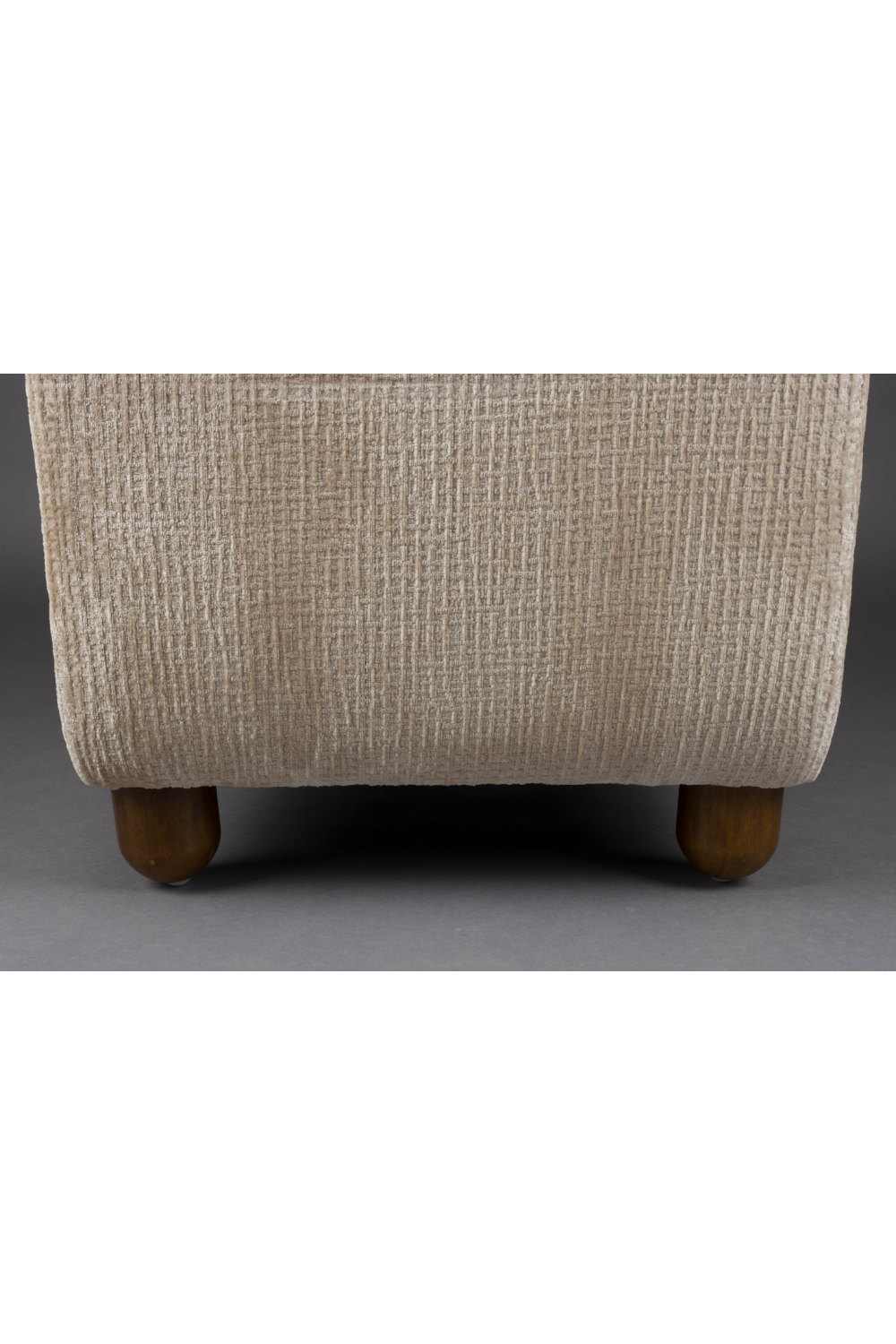 Cream Upholstered Lounge Armchair | Dutchbone Robinson | OROA.com