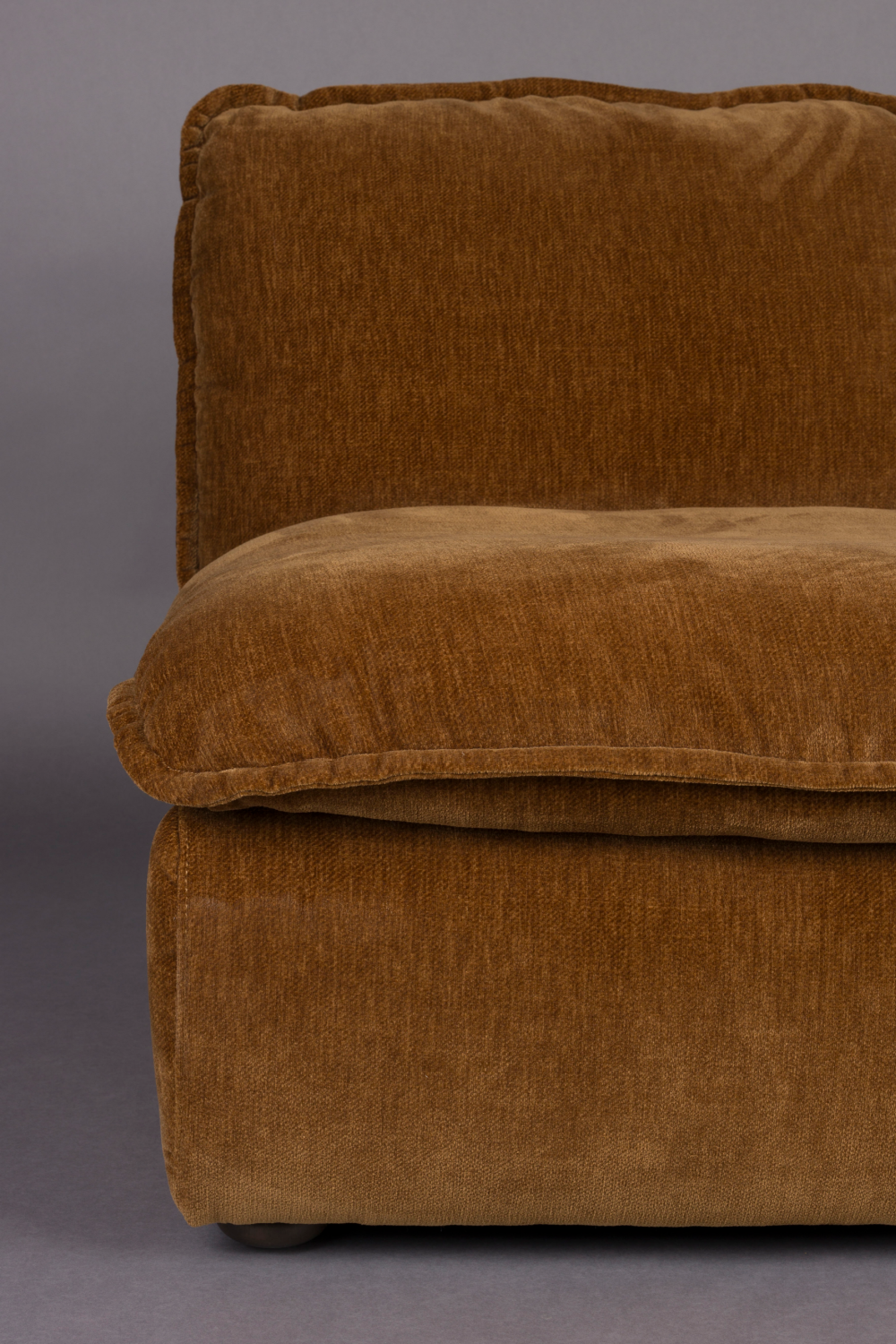 Velvet Upholstered Lounge Chair | Dutchbone Radley | OROA.com