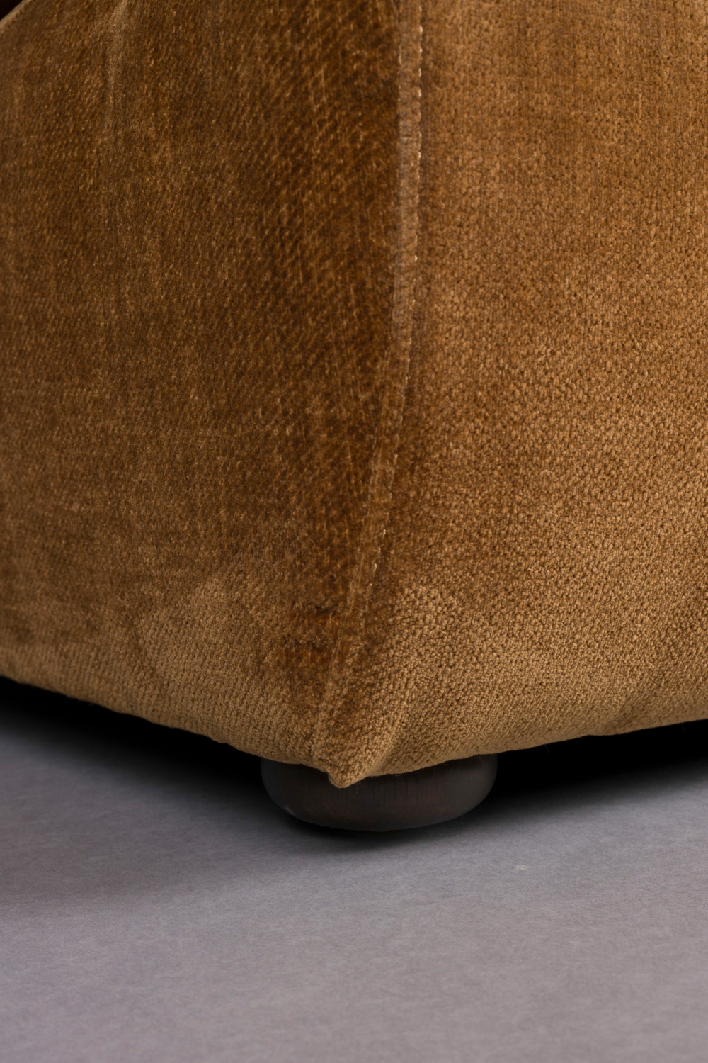 Velvet Upholstered Lounge Chair | Dutchbone Radley | OROA.com