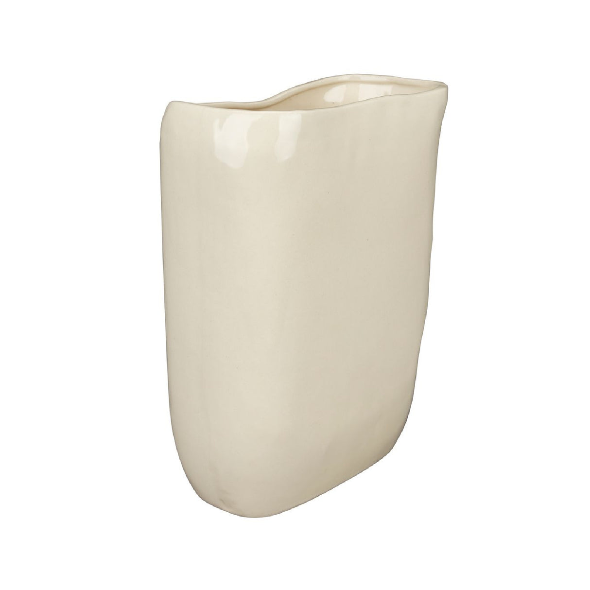 Modern European furniture - Beige Ceramic Vase - www.oroa.com | Oroa.com