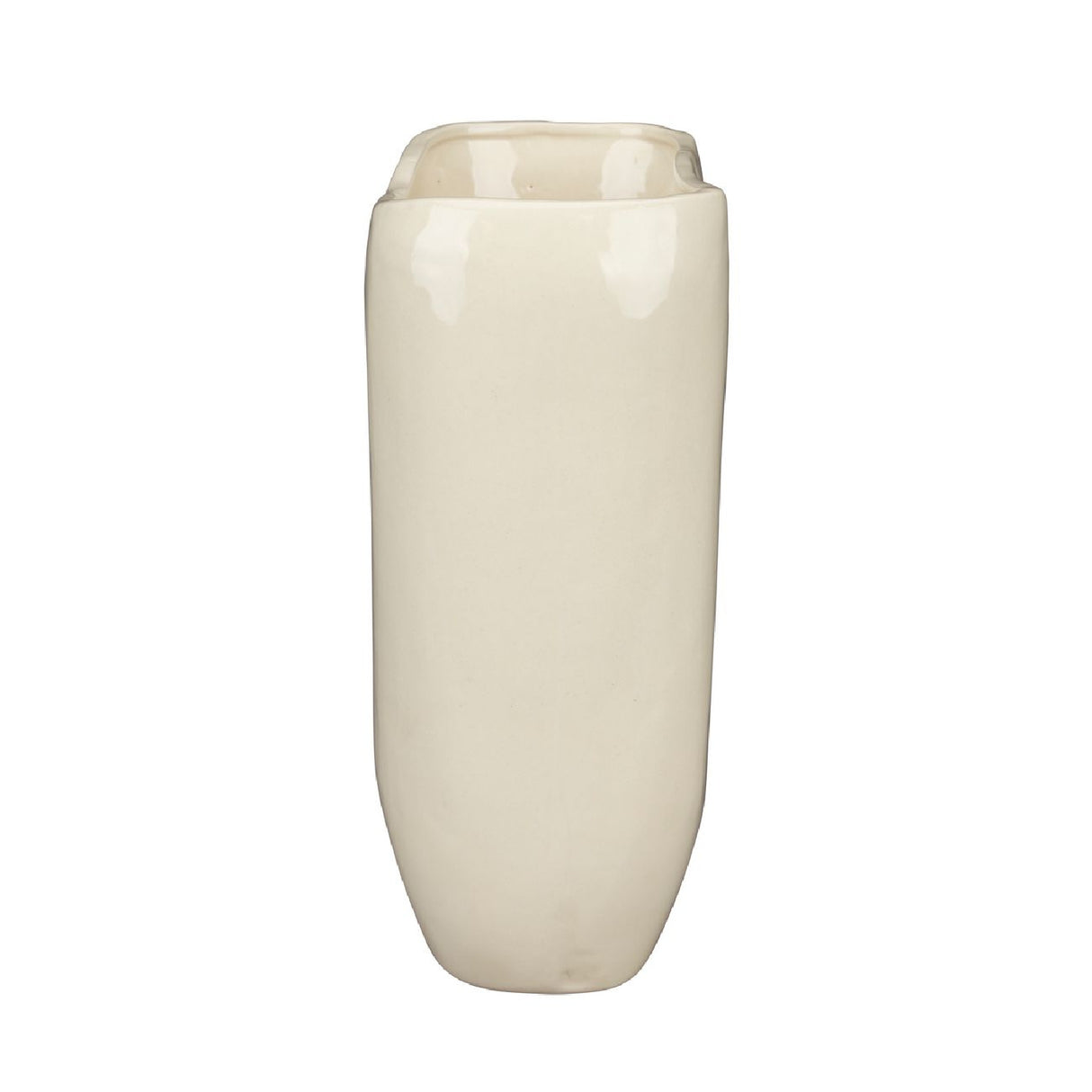 Modern European furniture - Beige Ceramic Vase - www.oroa.com | Oroa.com