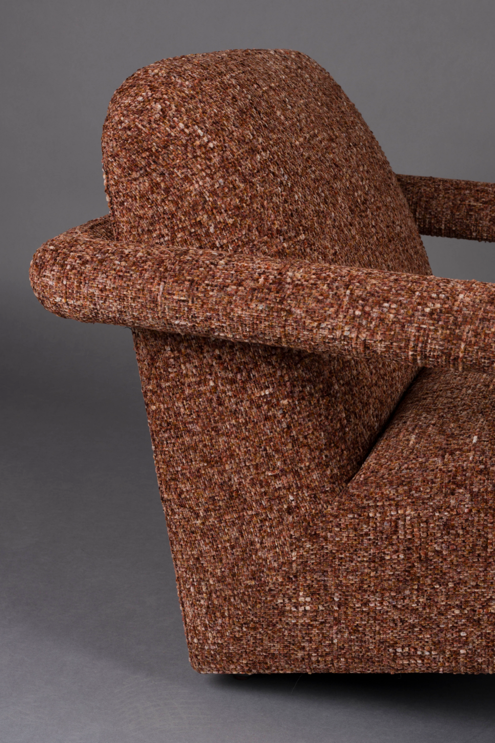 Melange Fabric Lounge Chair | Oroa.com