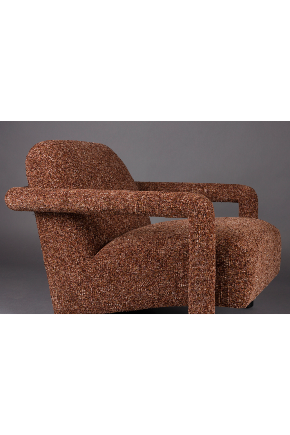 Melange Fabric Lounge Chair | Oroa.com