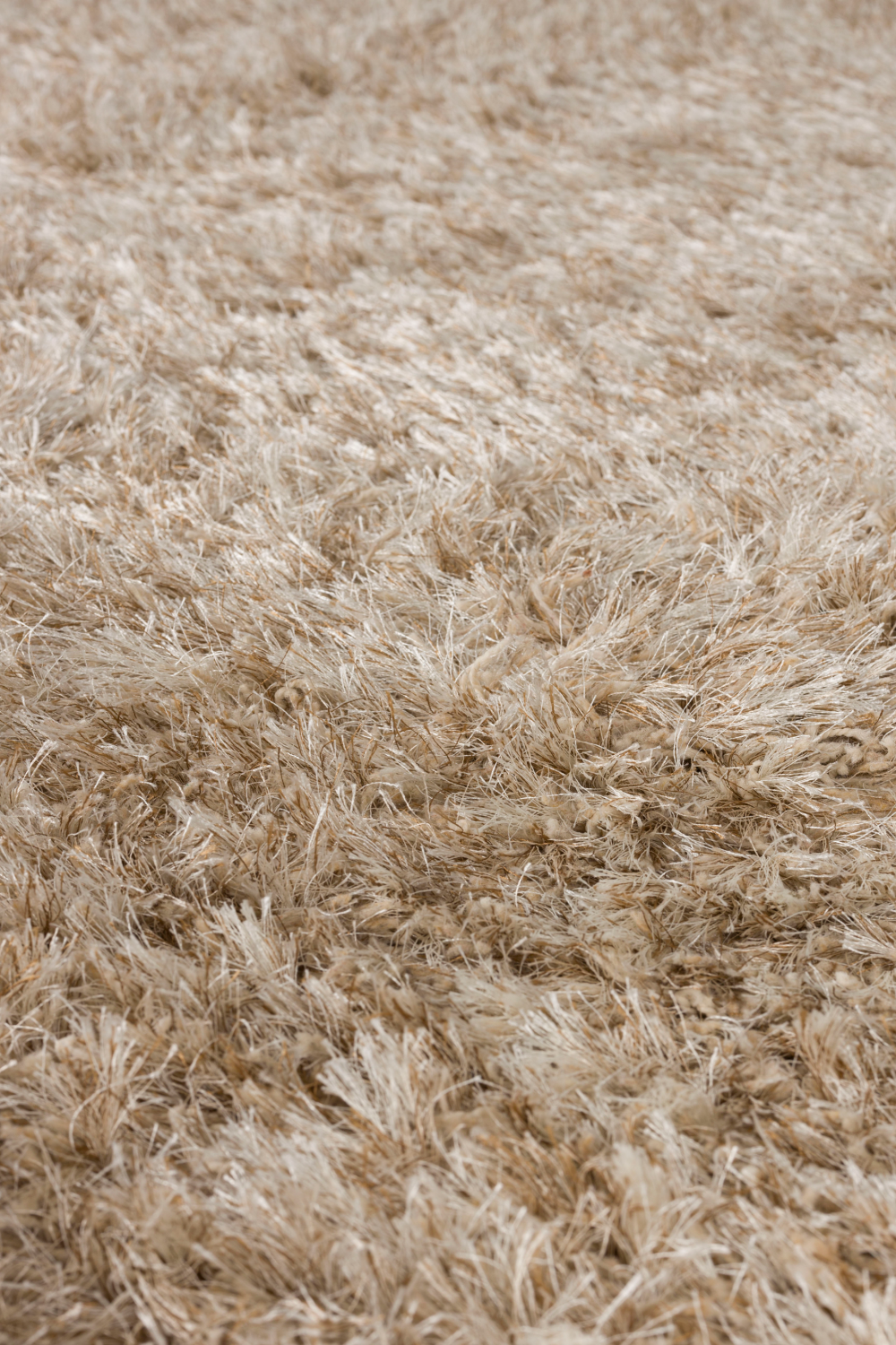 Beige Wool Carpet | Dutchbone Hairy | Oroa.com