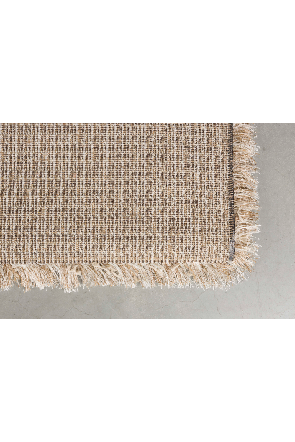 Beige Wool Carpet | Dutchbone Hairy | Oroa.com