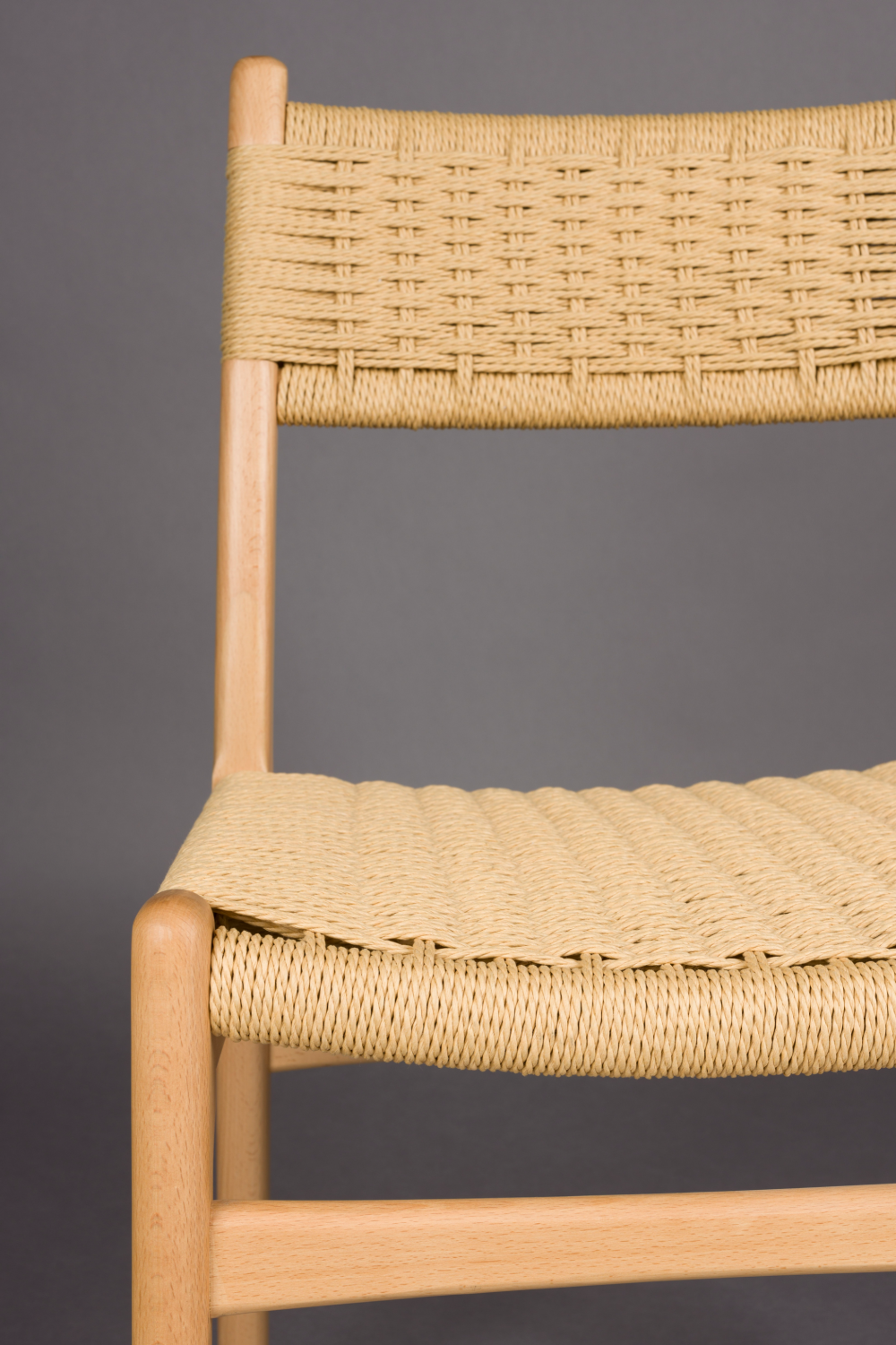 Woven Paper Dining Chairs (2) | Dutchbone Cecile | Oroa.com