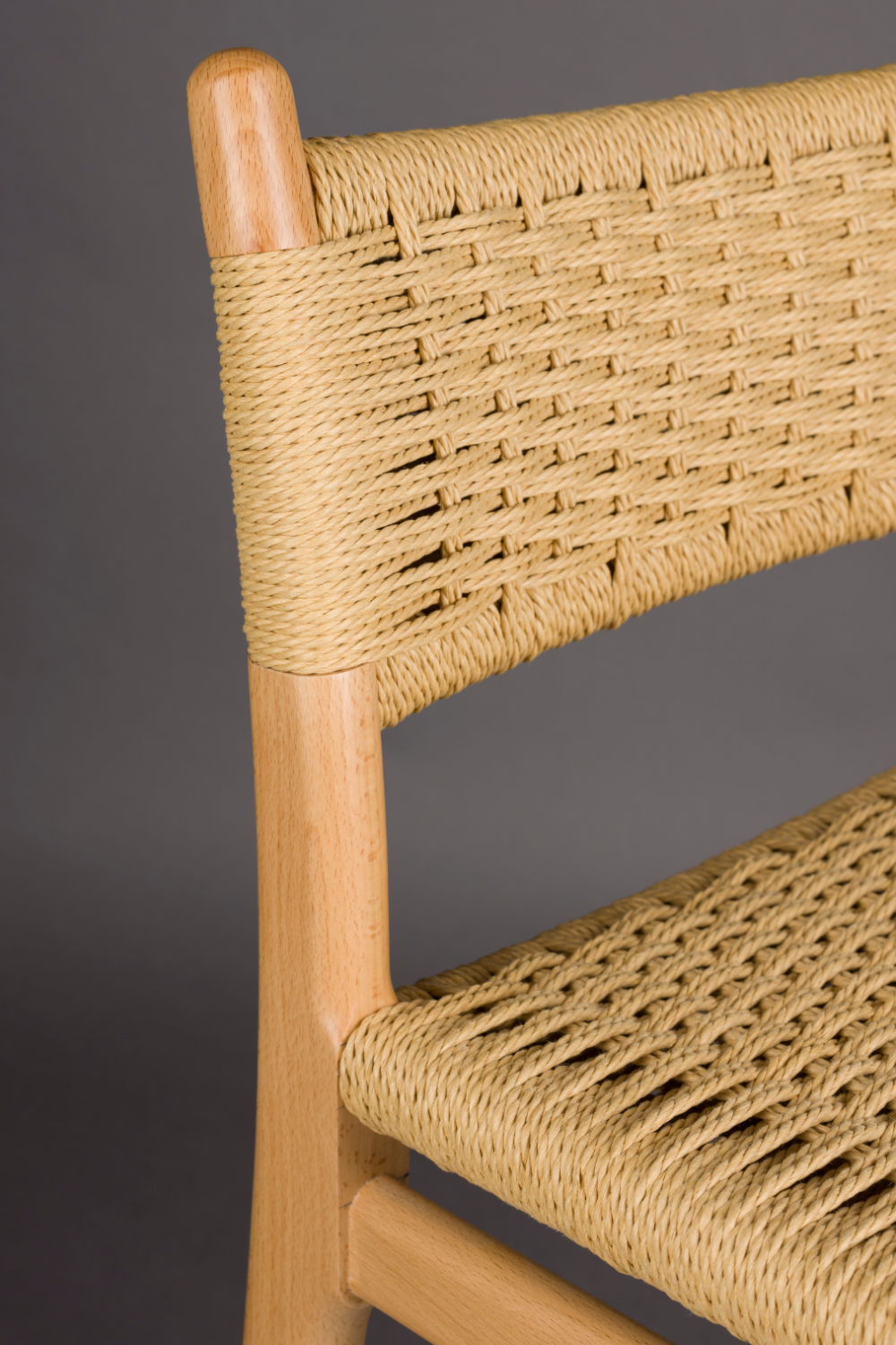 Woven Paper Counter Stool | Dutchbone Cecile | Oroa.com