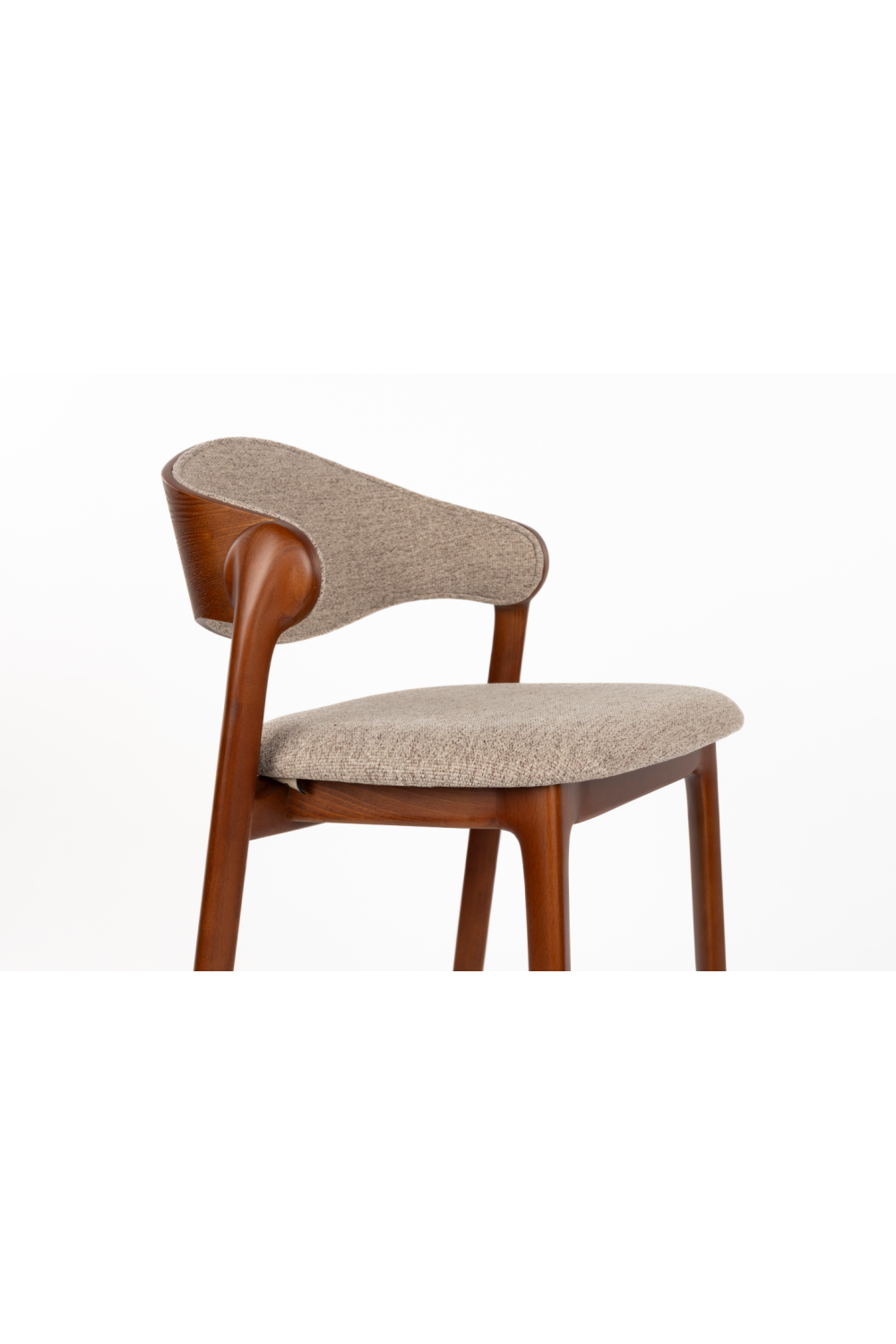 Walnut Finished Counter Stools (2) | Dutchbone Babington | Oroa.com