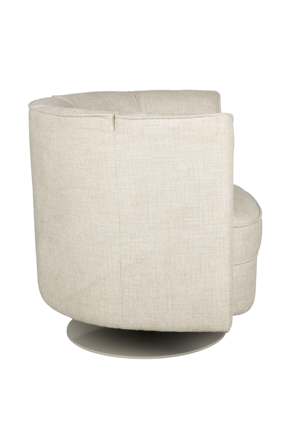 Curved Swivel Lounge Chair | Dutchbone Flower | Oroa.com