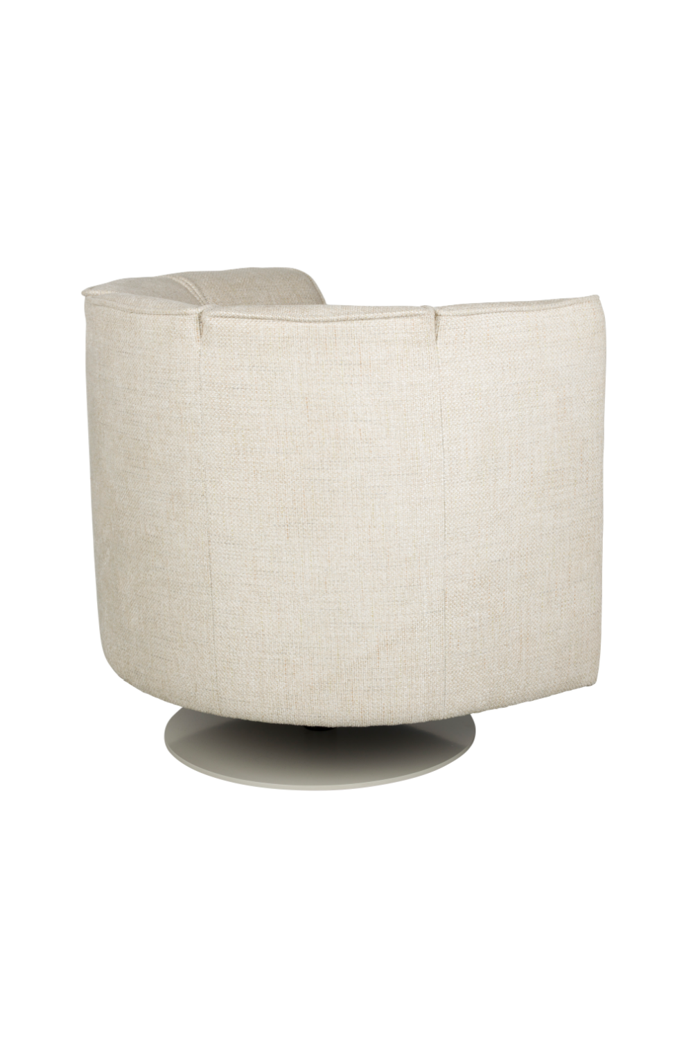 Curved Swivel Lounge Chair | Dutchbone Flower | Oroa.com