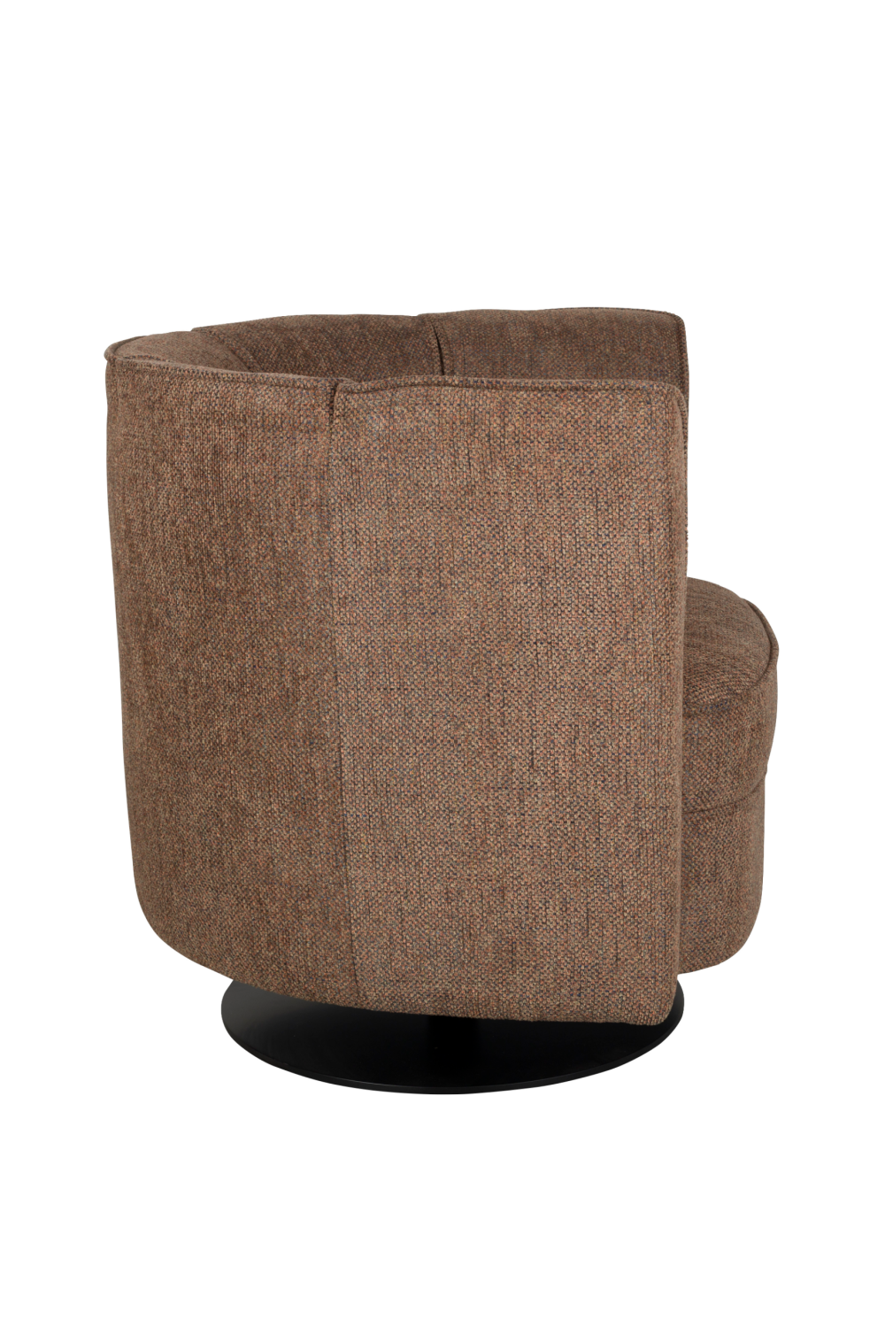 Curved Swivel Lounge Chair | Dutchbone Flower | Oroa.com