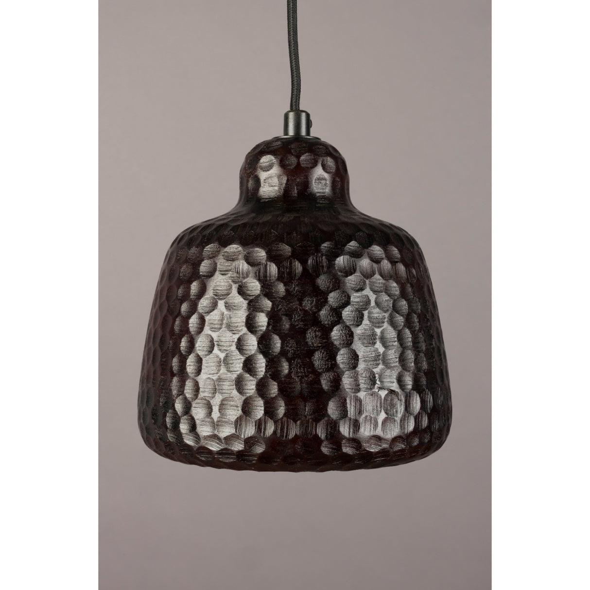 Carved Mango Wood Pendant Lamp | Oroa.com