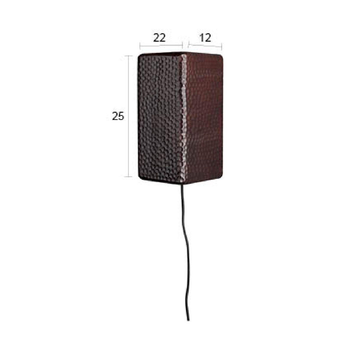 Carved Mango Wood Wall Lamp | Oroa.com