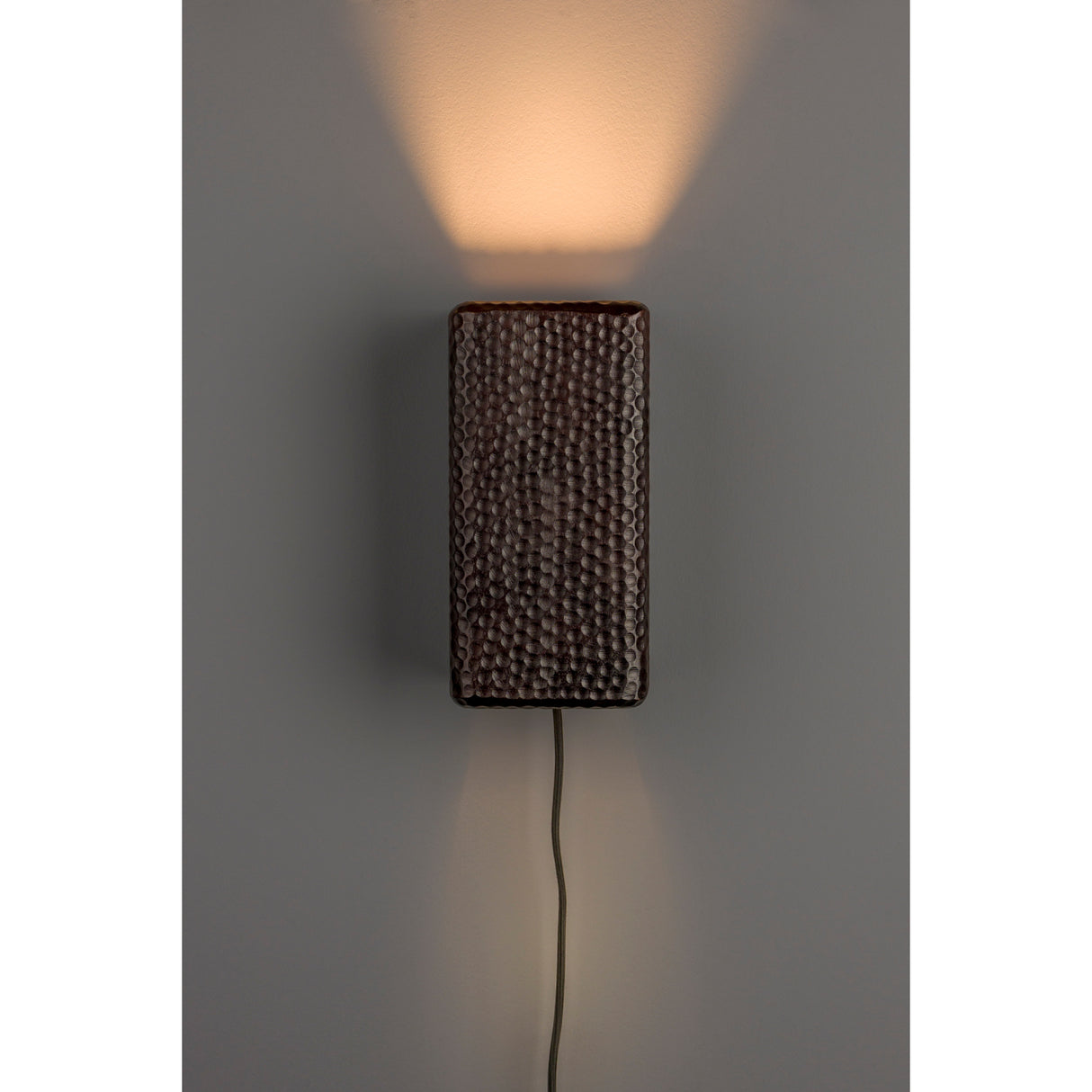 Carved Mango Wood Wall Lamp | Oroa.com