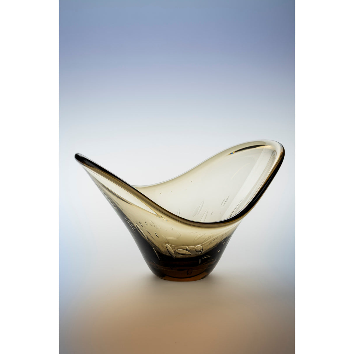 Smoked Glass Bowl Tray | Oroa.com