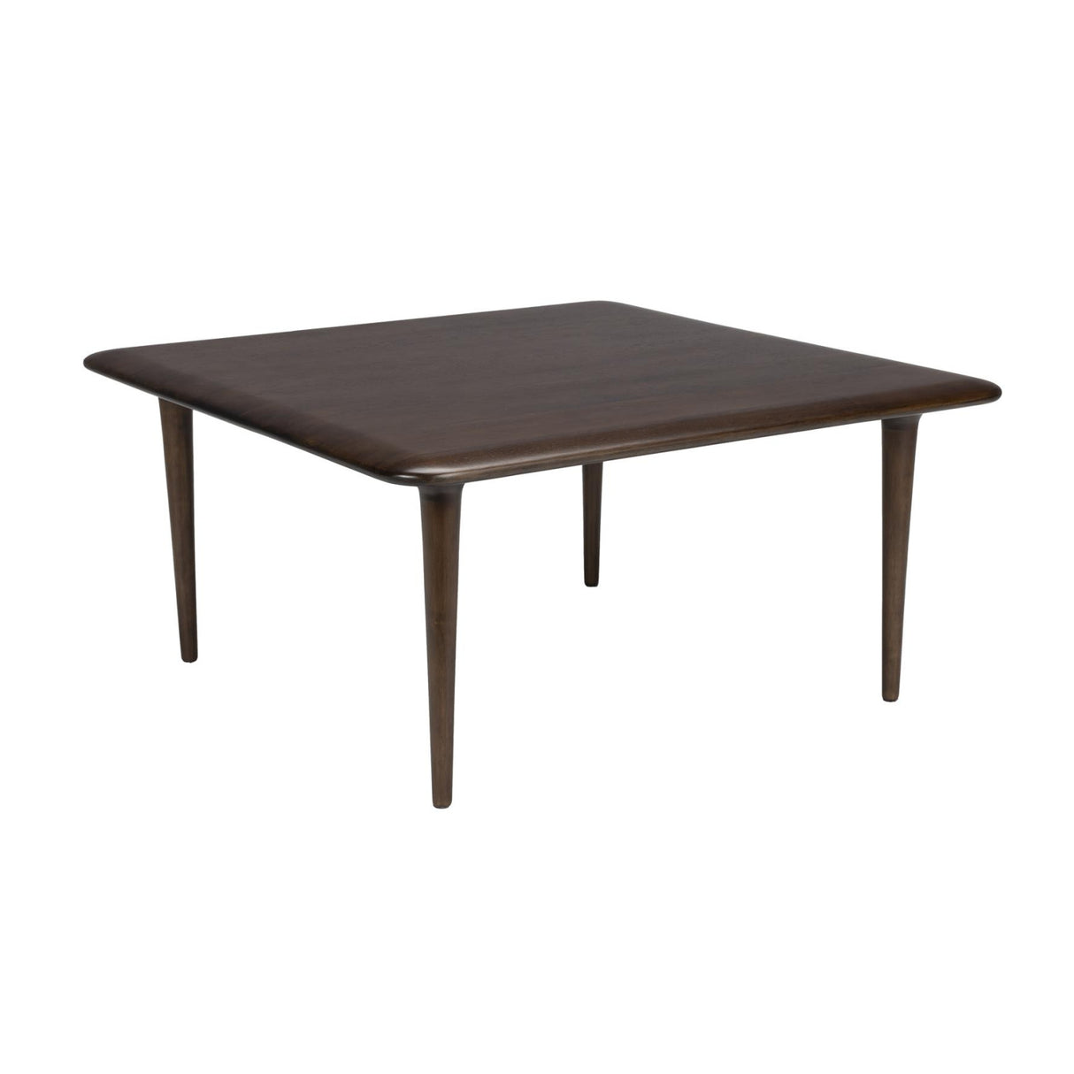 Modern European furniture - Brown Wood Square Coffee Table - www.oroa.com | Oroa.com