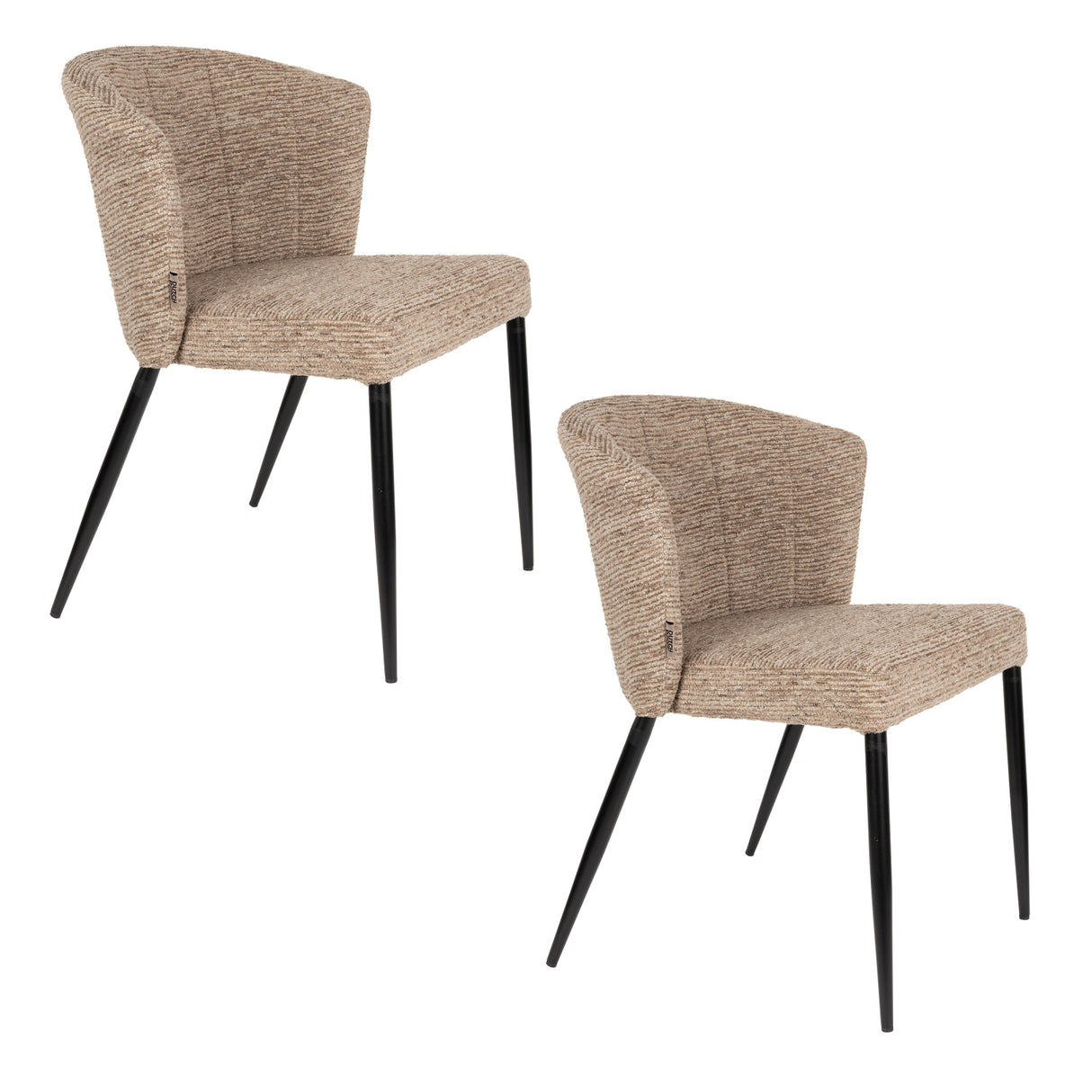 Modern European furniture - Curved-Back Dining Chairs (2) - www.oroa.com | Oroa.com