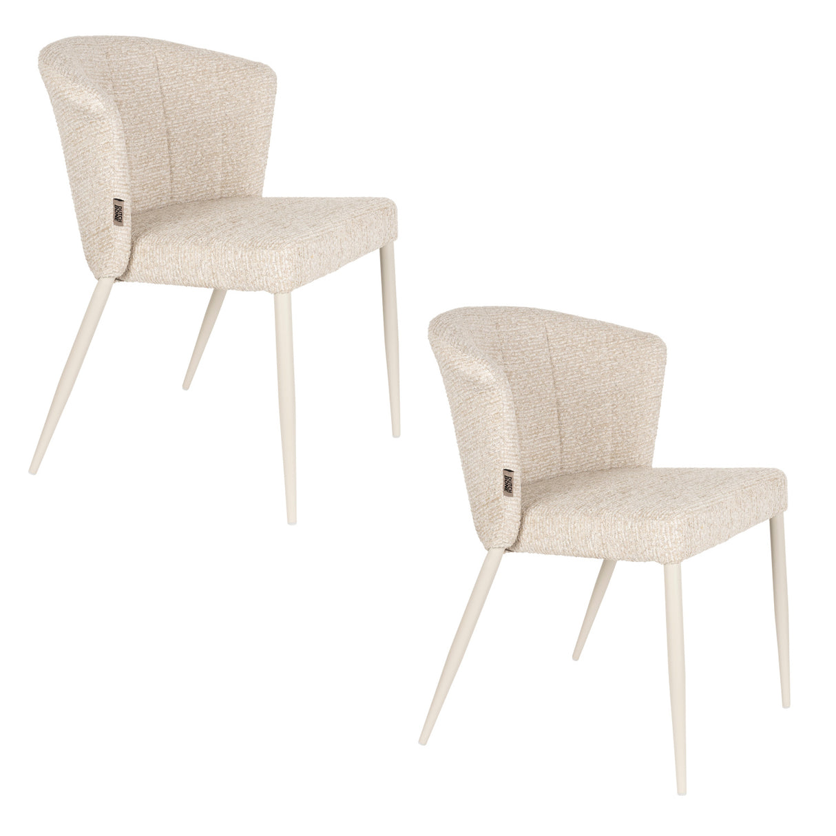 Modern European furniture - Curved-Back Dining Chairs (2) - www.oroa.com | Oroa.com