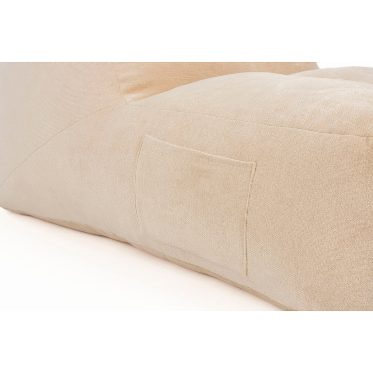 Modern European furniture - Velvet Lounge Bean Bag - www.oroa.com | Oroa.com