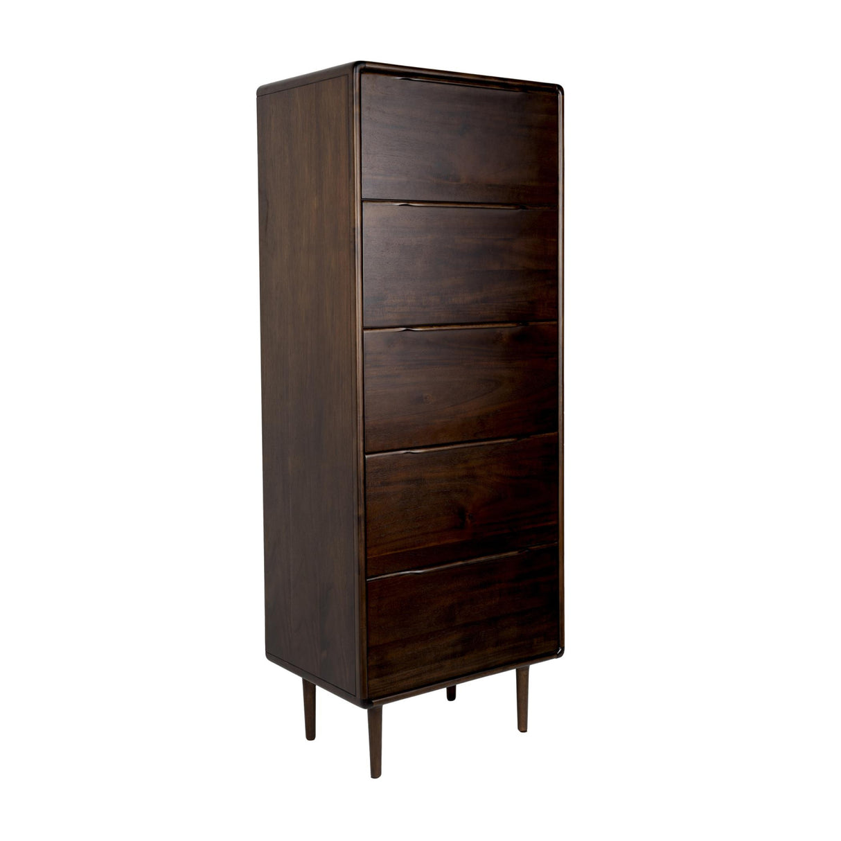 Modern European furniture - Solid Wood 5-Drawer Chest - www.oroa.com | Oroa.com