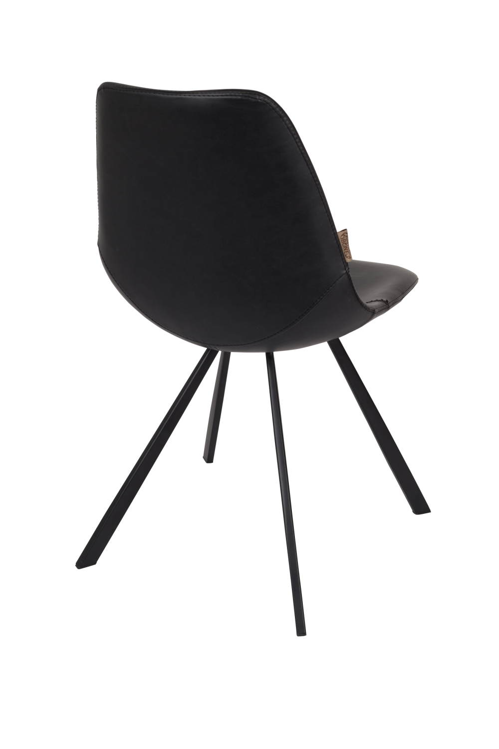 Leather Upholstered Dining Chairs (2) | Dutchbone Franky | OROA.com
