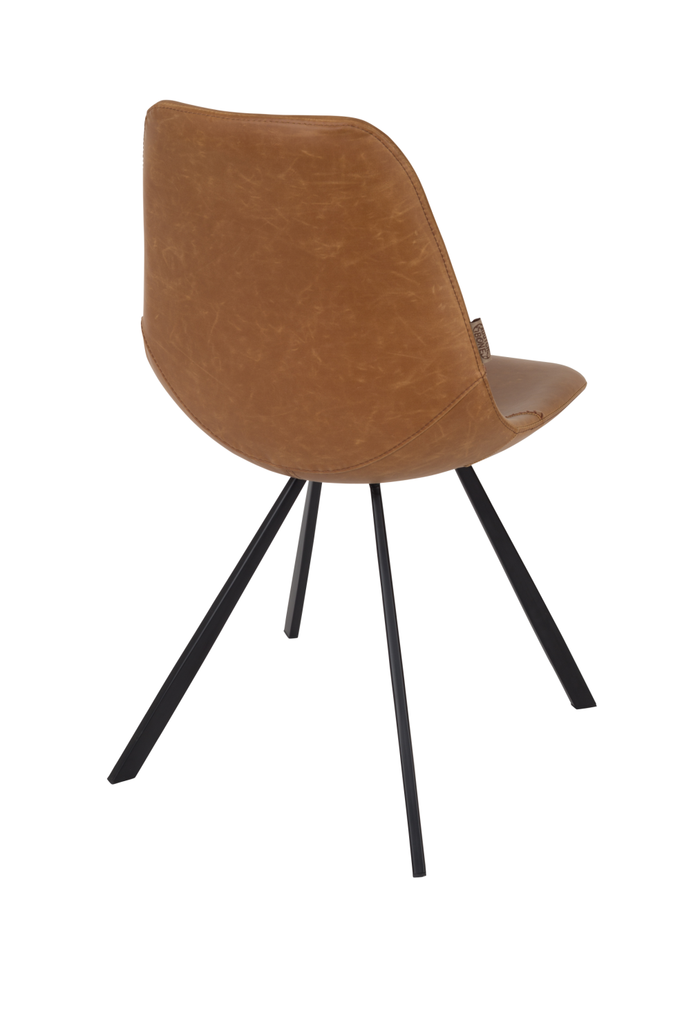 Leather Upholstered Dining Chairs (2) | Dutchbone Franky | OROA.com
