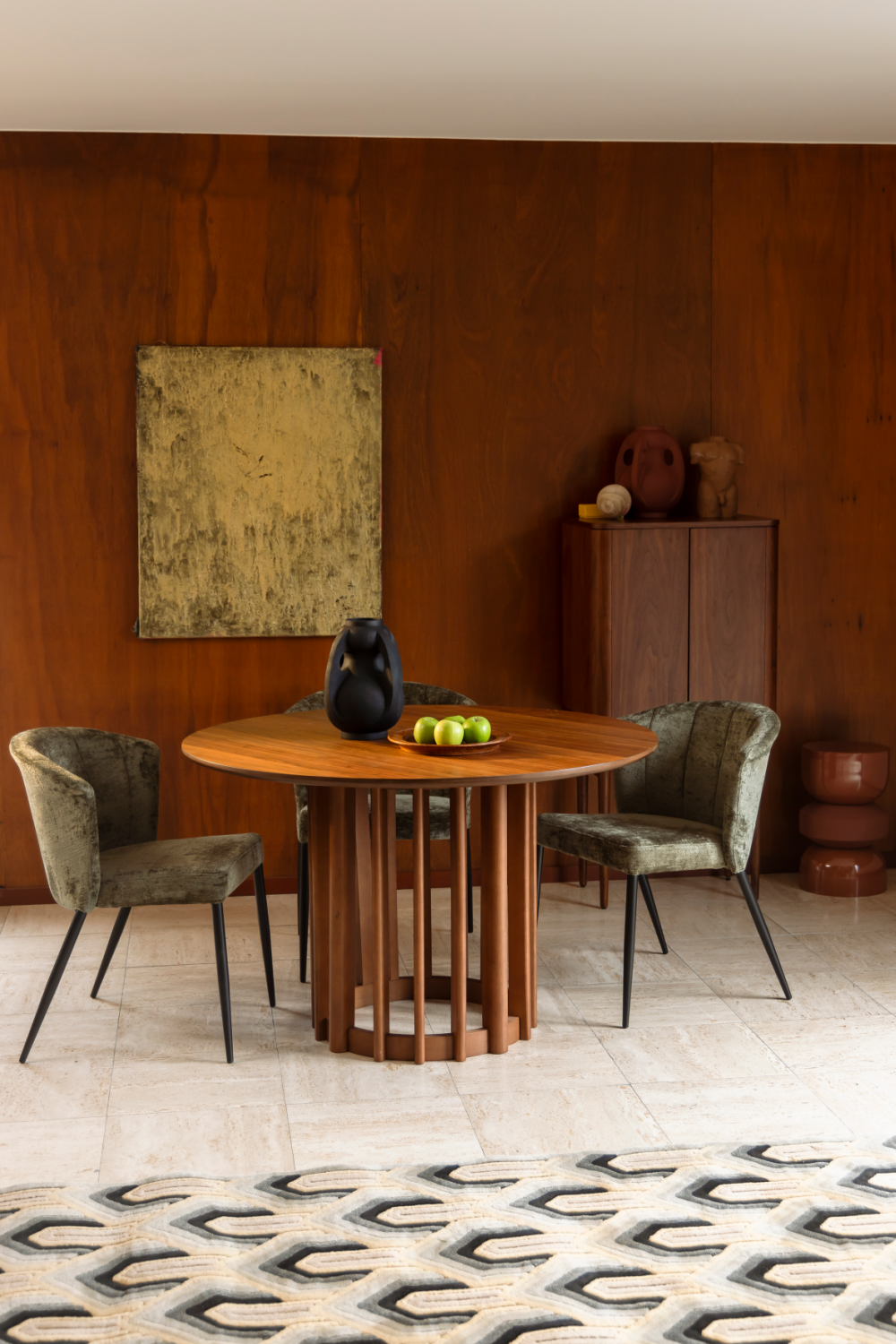 Upholstered Dining Chairs (2) | Dutchbone Georgia | OROA.com