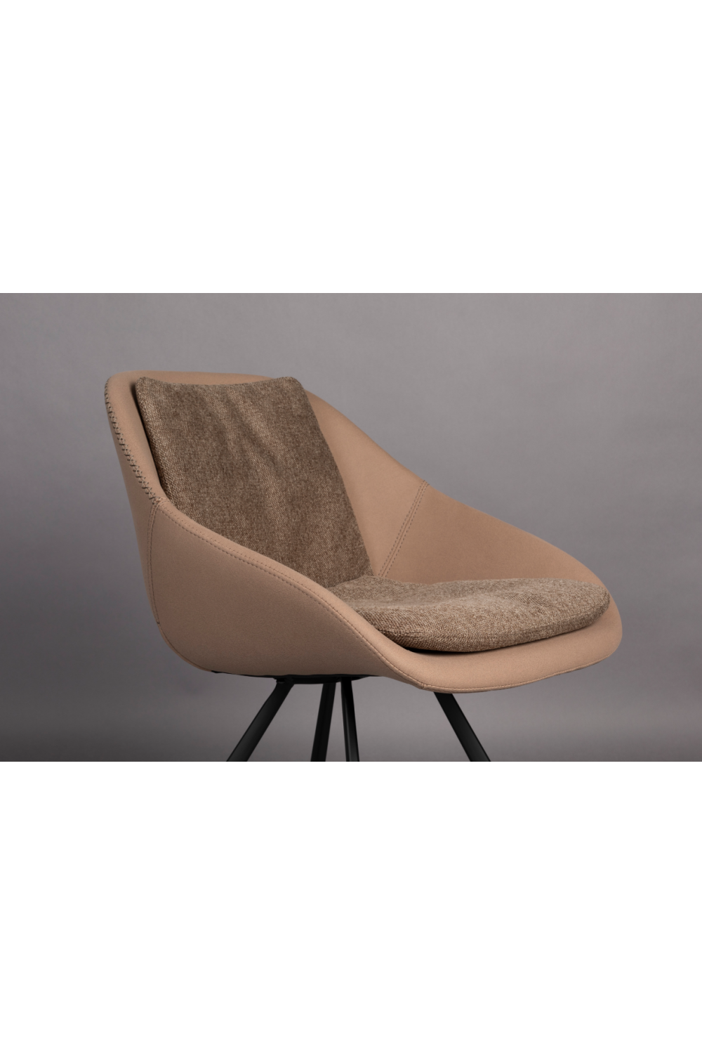 Upholstered Shell Dining Chairs (2) | Dutchbone Wakefield | OROA.com