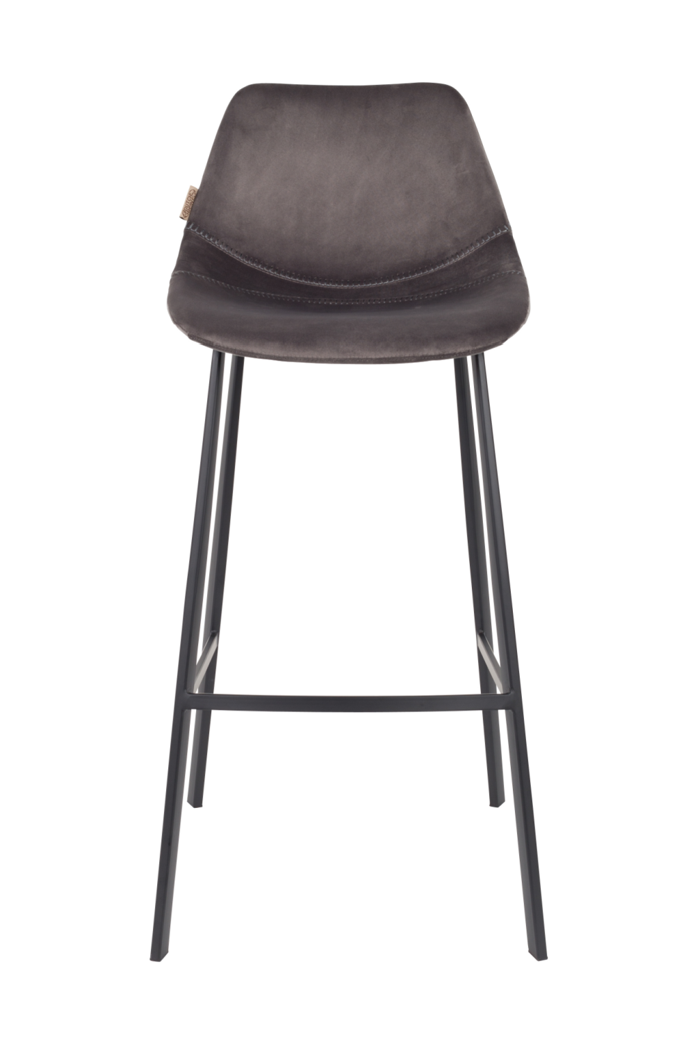 Velvet Upholstered Bar Stools (2) | Oroa.com