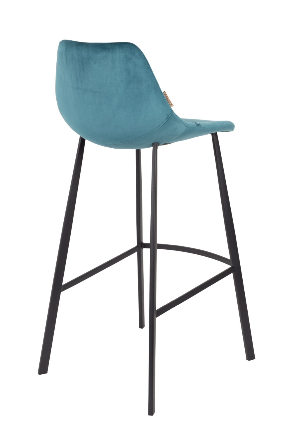 Velvet Upholstered Bar Stools (2) | Oroa.com
