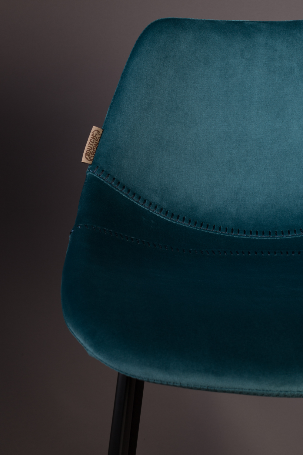 Velvet Upholstered Bar Stools (2) | Oroa.com