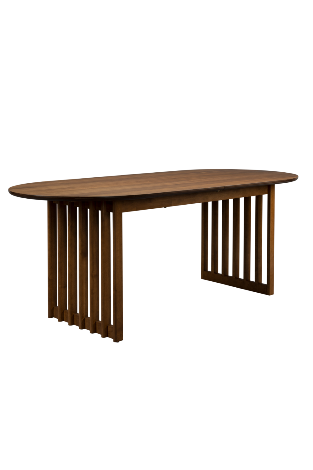 Oval Oak Adjustable Dining Table | Dutchbone Barlet | OROA.com