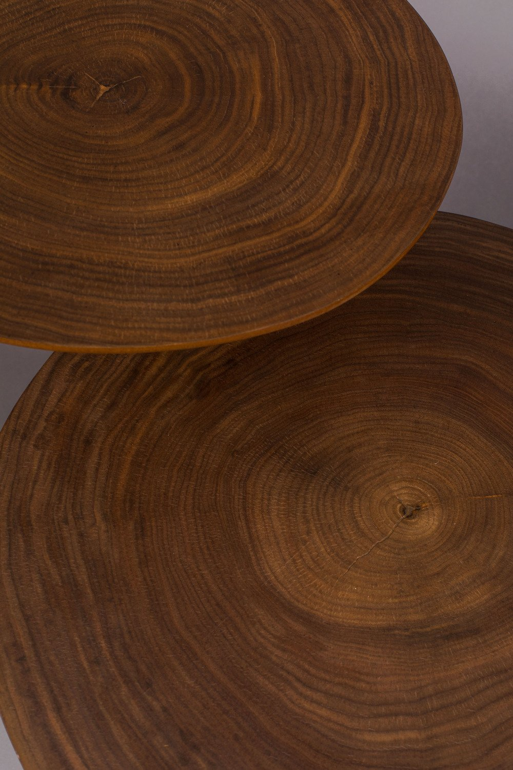 Nesting Walnut End Table | Dutchbone Mathison | DutchFurniture.com