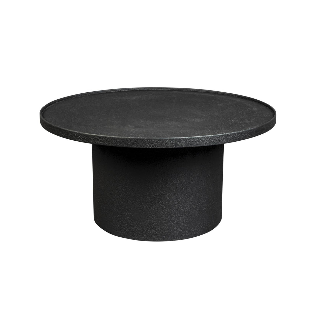 Modern European furniture - Round Black Coffee Table - www.oroa.com | Oroa.com