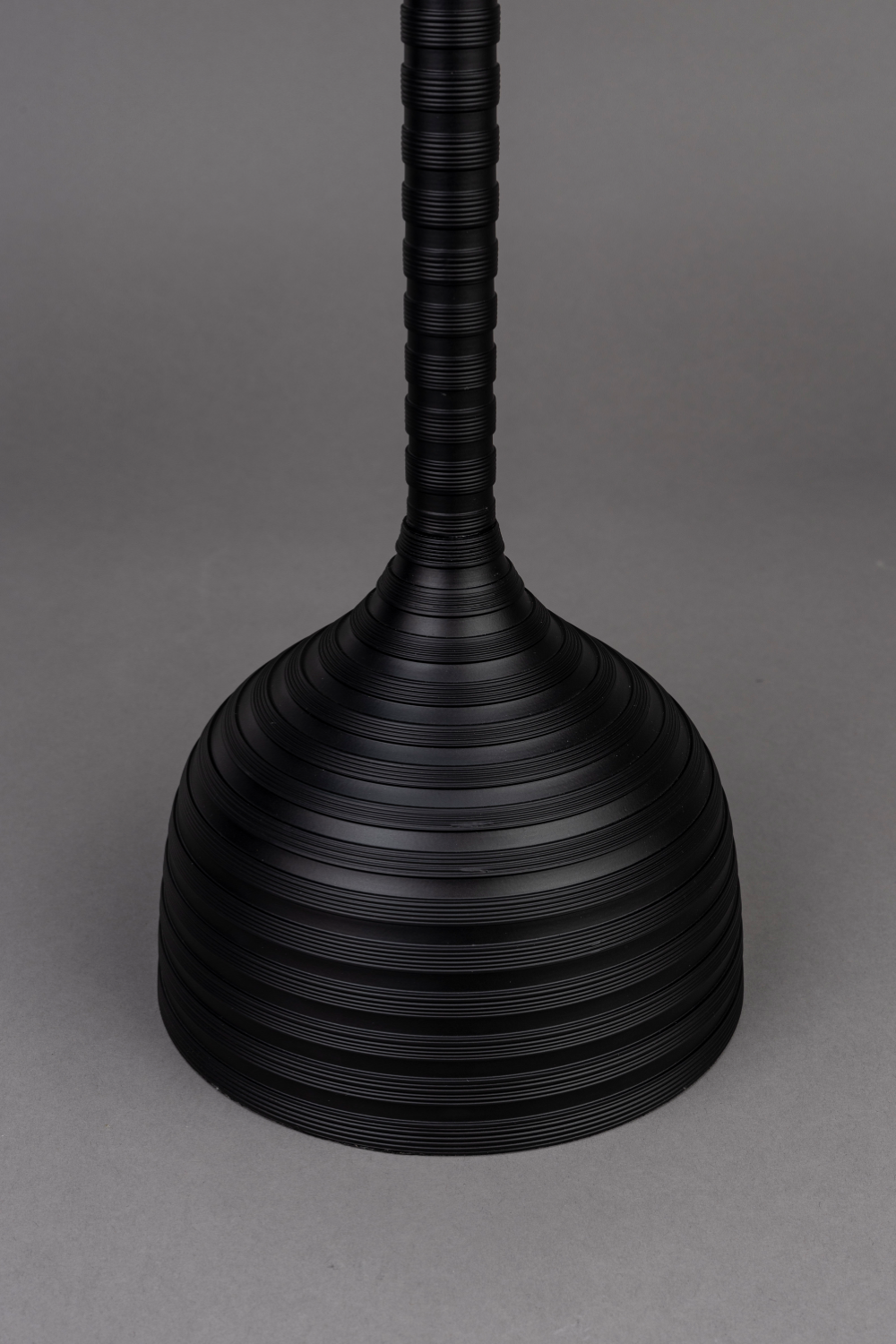 Black Aluminum Pedestal Side Table | Dutchbone Turner | OROA.com